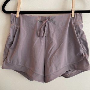 Athletic Mesh Shorts Mauve